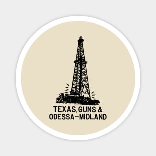 Vintage Odessa Texas Magnet